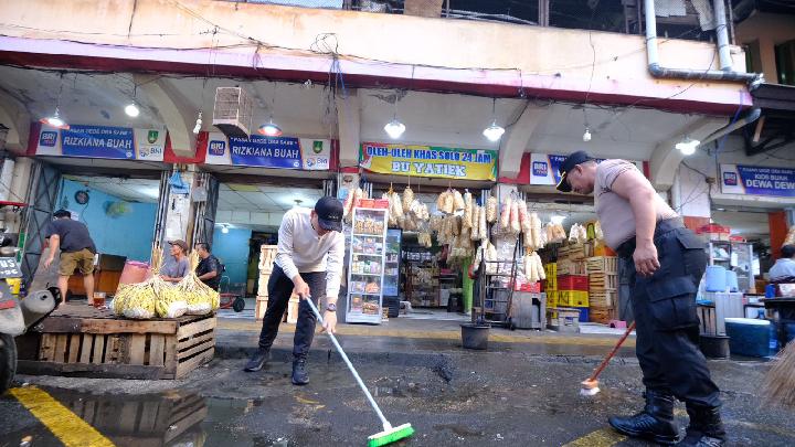 Solo Sambut Lebaran dengan Pasar Gede Lebih Bersih