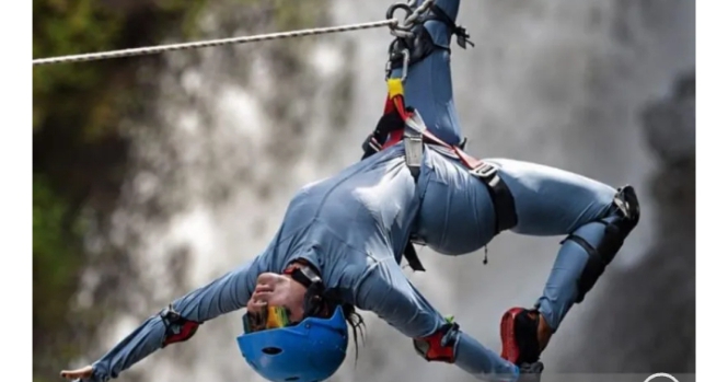 Air Terjun Sisundung Jadi Destinasi Canyoneering Baru