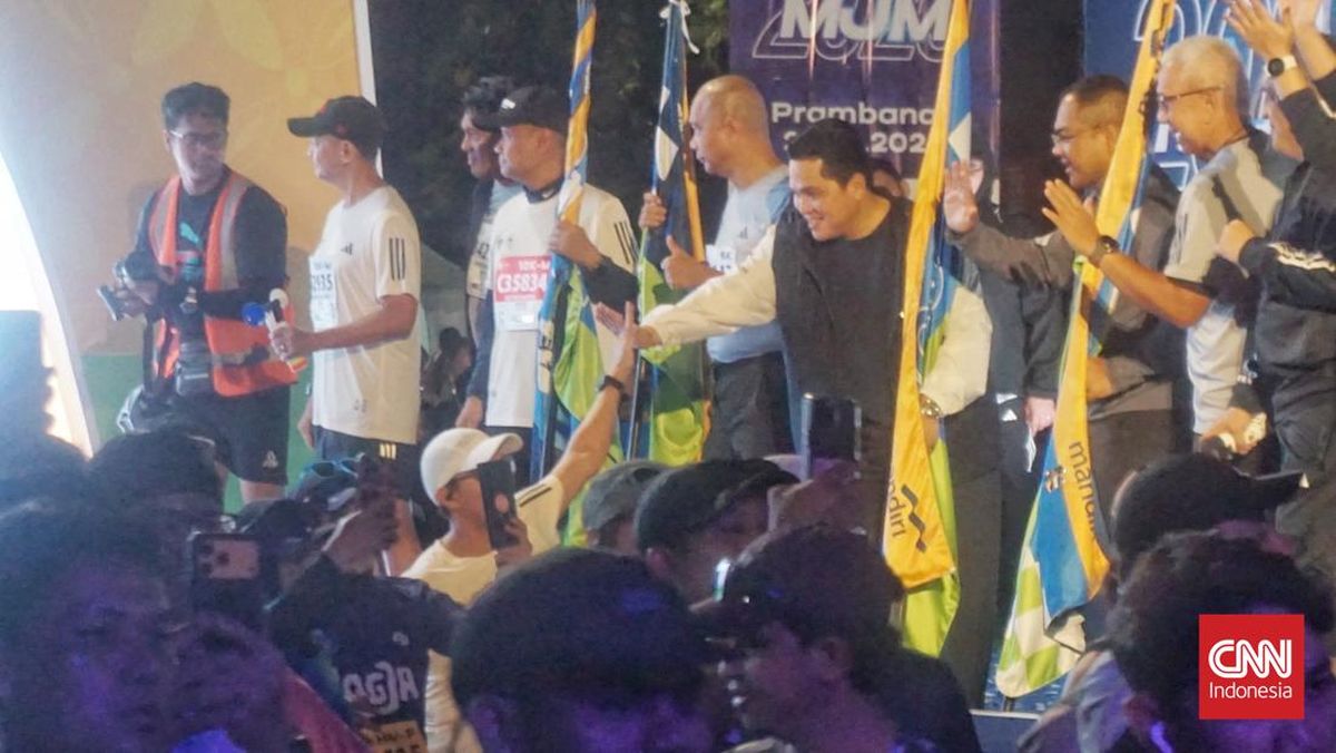 Puji Konsistensi Mandiri Jogja Marathon 2026 Ilustrasi mandiri jogja marathon untuk artikel Erick Thohir Puji Konsistensi Mandiri Jogja Marathon 2026
